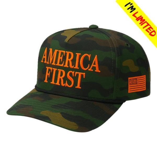 Nick Fuentes Merch Store Shop Official Camo America First Hat