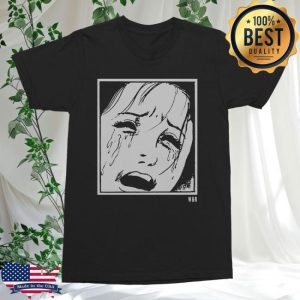 The Flenser Merch Store Shop Wreck And Reference Crying Black T-Shirt
