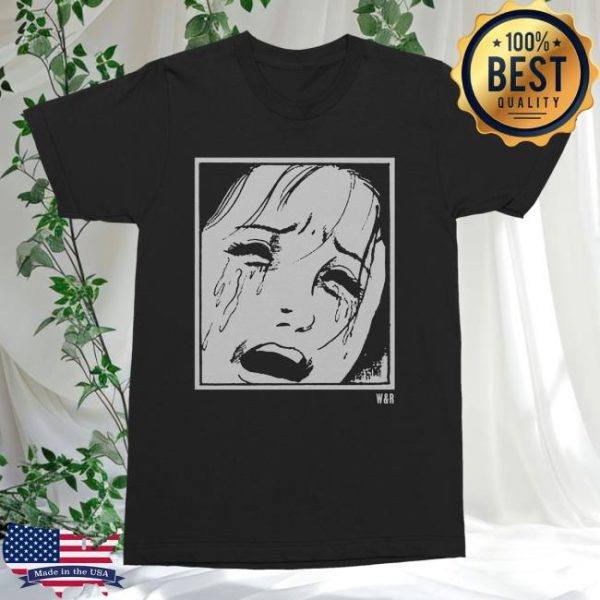 The Flenser Merch Store Shop Wreck And Reference Crying Black T-Shirt