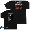 David Gilmour Store Merch Red Lights Black Cat T-Shirt