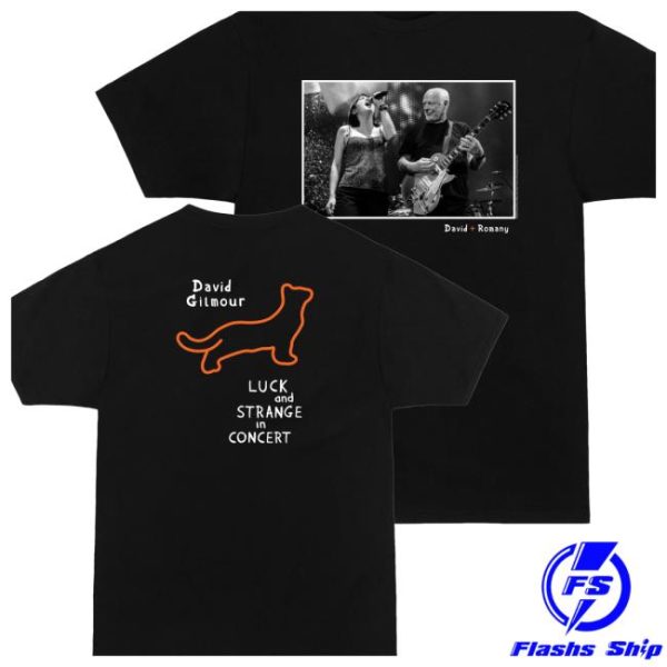 David Gilmour Store Merch David And Romany In Concert T-Shirt