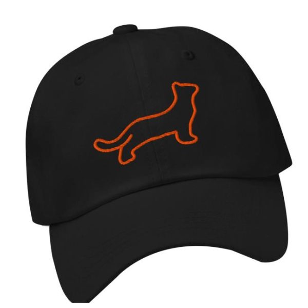 David Gilmour Store Merch Black Cat Embroidered Hat