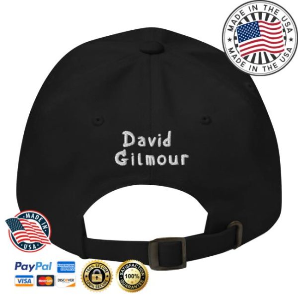David Gilmour Store Merch Black Cat Embroidered Hat