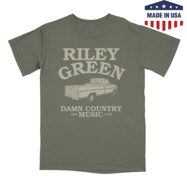 Riley Green Store Merch Dcm Tour Tee