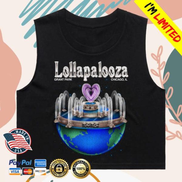 Lollapalooza Store Merch Planet Lolla Lineup Tank
