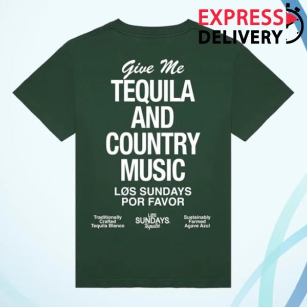 Los Sundays Store Merch The Tequila & Country Music Tee
