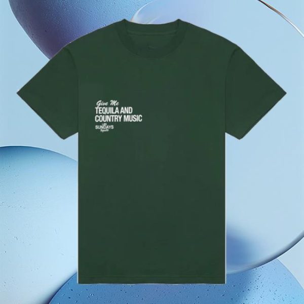 Los Sundays Store Merch The Tequila & Country Music Tee
