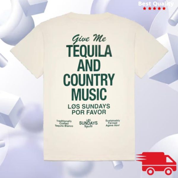 Los Sundays Store Merch The Tequila & Country Music Tee