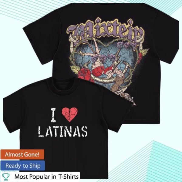 J Balvin Store Merch Mixtape Black T-Shirt
