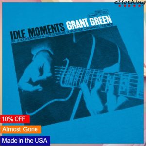 Bluenote Store Merch Grant Green Idle Moments Album Cover Series T-Shirt