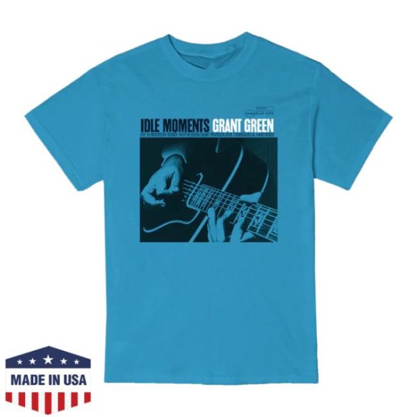 Bluenote Store Merch Grant Green Idle Moments Album Cover Series T-Shirt