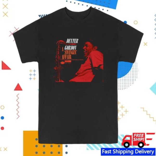 Bluenote Store Merch Dexter Gordon A Swingin’ Affair Album Cover Series T-Shirt