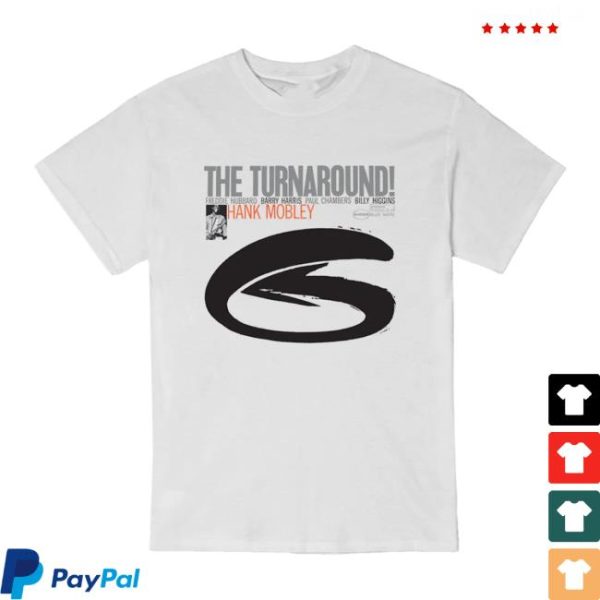 Bluenote Store Merch Hank Mobley The Turnaround! Album Cover Series T-Shirt