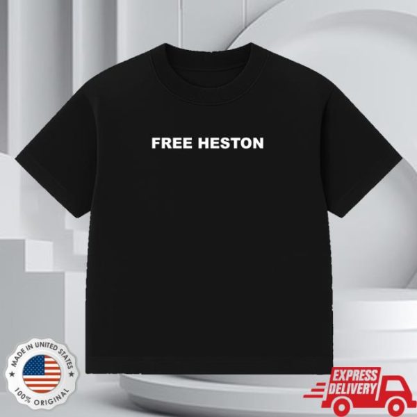 Heston James Merch Store Shop Free Heston Tee Black