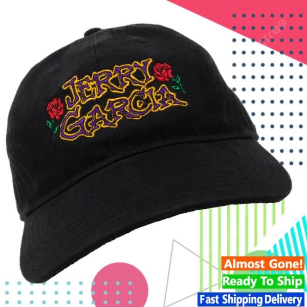 Online Ceramics Merch Store Shop Jerry Garcia Run For The Roses Black Hat