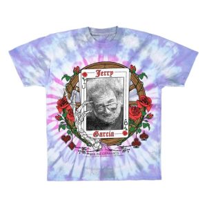 Online Ceramics Merch Store Shop Jerry Garcia The Wheel Tie Dye Tee