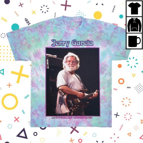 Online Ceramics Merch Store Shop Jerry Garcia This Lifetime Tie Dye Tee
