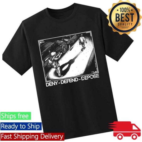 Punkwithacamera Store Merch Deny Defend Depose Shirt