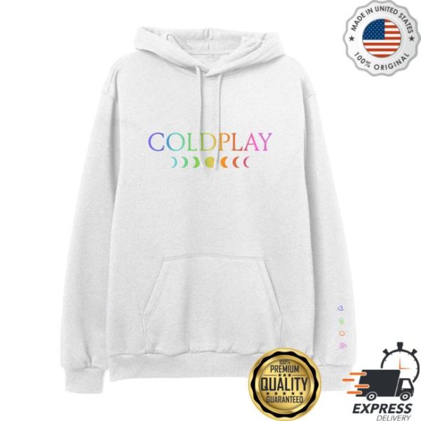 Coldplay Store Merch Coldplay Logo Hoodie