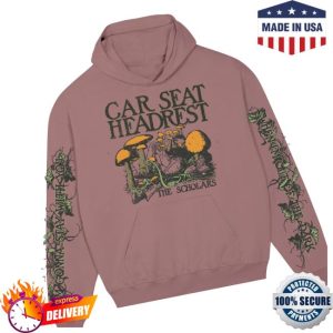 Car Seat Headrest Store Merch Chicago Merch Mushroom Guy Hoodie
