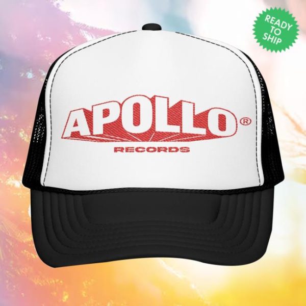 Death By Martymar Store Merch Apollo Records Trucker Employee Hat