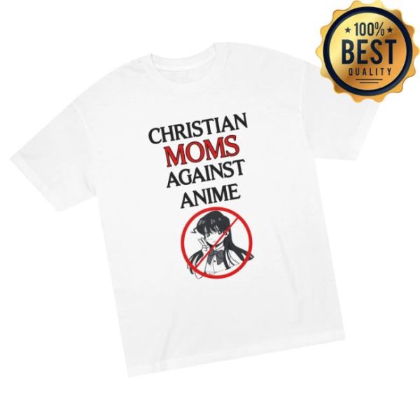 Death By Martymar Store Merch Christian Moms Against Anime shirt