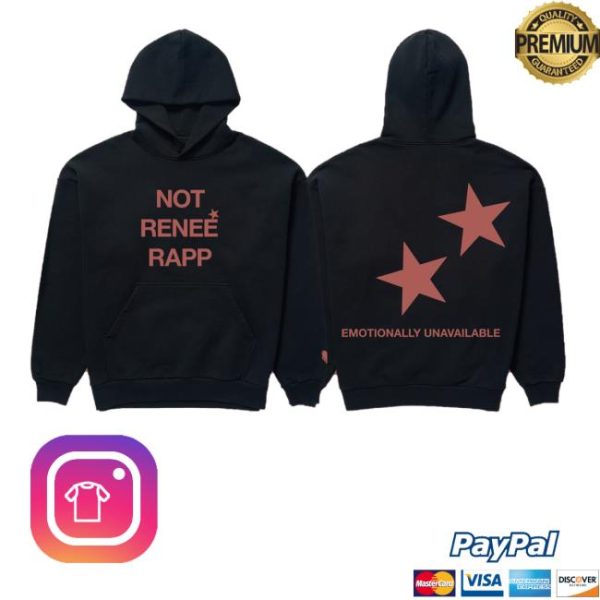 Complex Merch Not Renee Rapp Emotionally Unavailable Hoodie