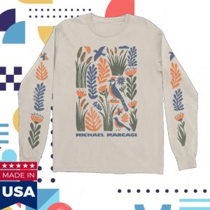 Michael Marcagi Music Merch Nature Collage Long Sleeve