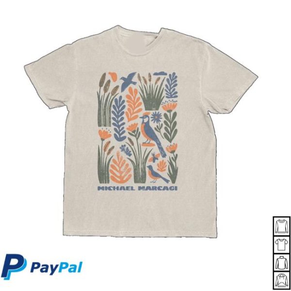 Michael Marcagi Music Merch Nature Collage Tee