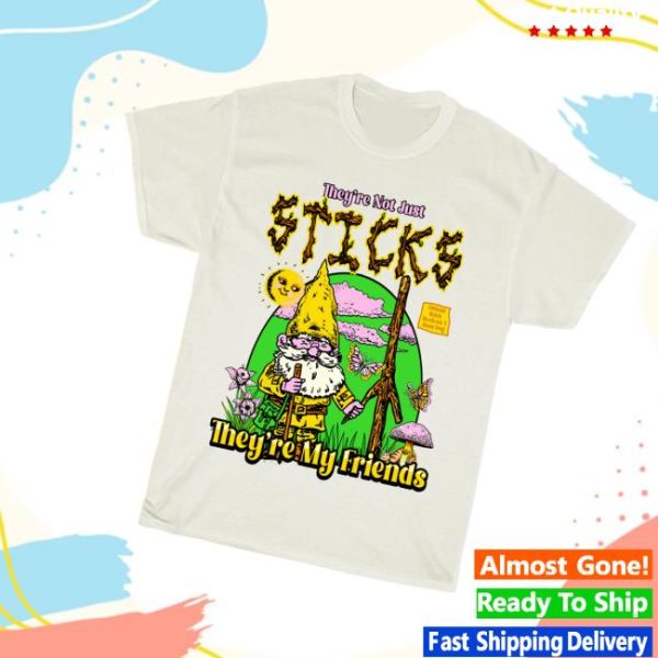 Bossdogart Merch Sticks Are My Friend Tee