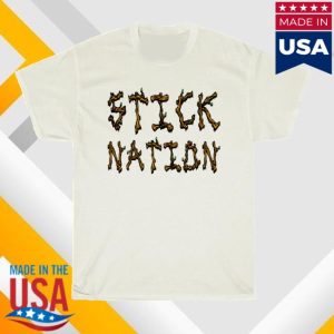 Bossdogart Merch Stick Nation Tee