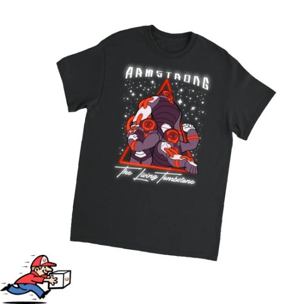 The Living Tombstone Merch Armstrong Black Tee