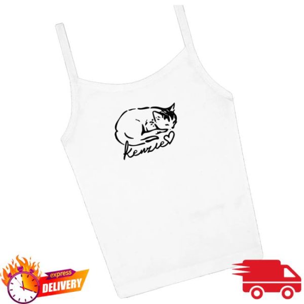 Kenzie Official Merch Store Shop Cat Crop Tank