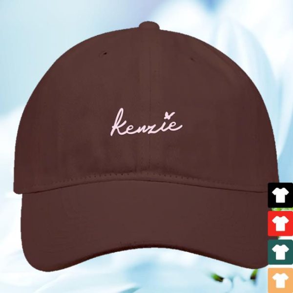 Kenzie Official Merch Store Shop Embroidered Dad Hat