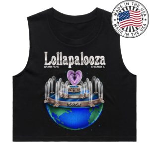 Official Lollapalooza Store Merch Shop Planet Lolla Lineup Tank