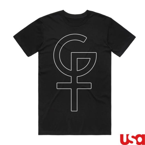 Girlfriend Xo Store Merch Girlfriends Logo Black Tee
