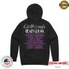 David Gilmour Merch Black Cat Embroidered Hat