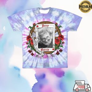 Online Ceramics Merch Jerry Garcia The Wheel Tie Dye Tee