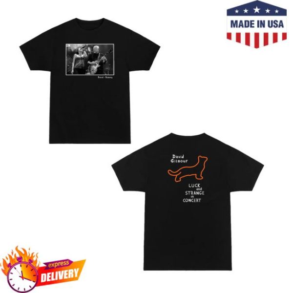 David Gilmour Merch David And Romany In Concert T Shirt