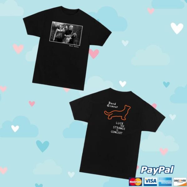 David Gilmour Merch David And Romany In Concert T Shirt