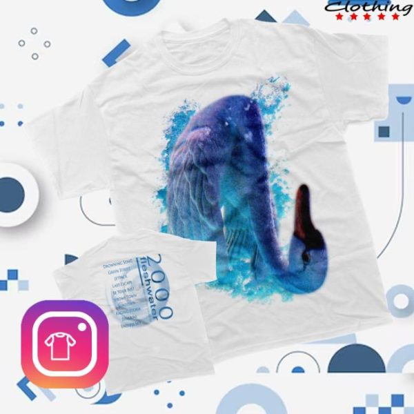 Closed Casket Activities Merch Store Shop Fleshwater Swan T-Shirt