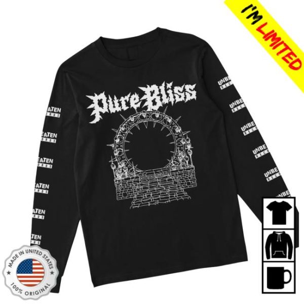 Merchnow Store Merch Pure Bliss Portal Black Long Sleeve