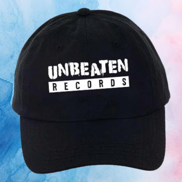 Merchnow Store Merch Unbeaten Records Logo Black Dad Hat