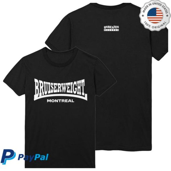 Merchnow Store Merch Bruiserweight Logo Black T-Shirt