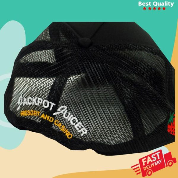 Rise Records Store Merch Dance Gavin Dance Jackpot Juicer Black Mesh Trucker Hat