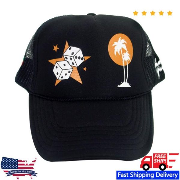 Rise Records Store Merch Dance Gavin Dance Jackpot Juicer Black Mesh Trucker Hat