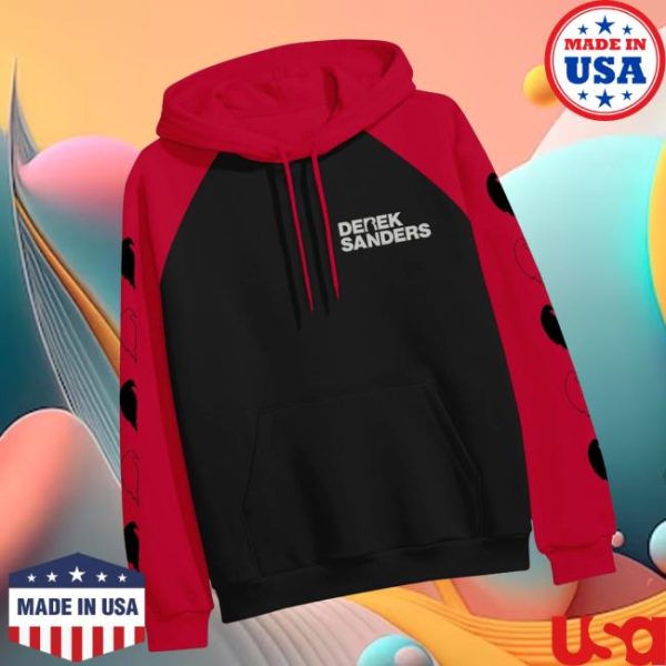 Rise Records Store Merch Derek Sanders Bird Red/Black Pullover Hoodie