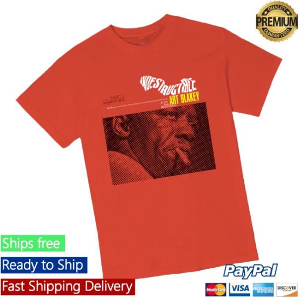 Blue Note Records Merch Store Shop Art Blakey And The Jazz Messengers Indestructible T-Shirt