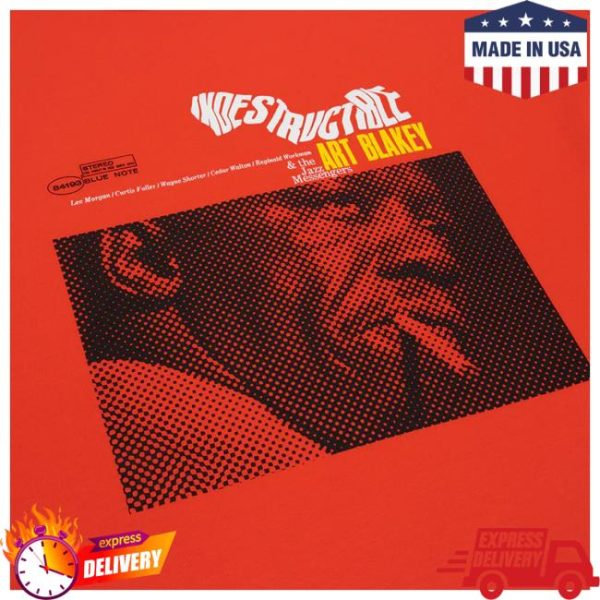Blue Note Records Merch Store Shop Art Blakey And The Jazz Messengers Indestructible T-Shirt