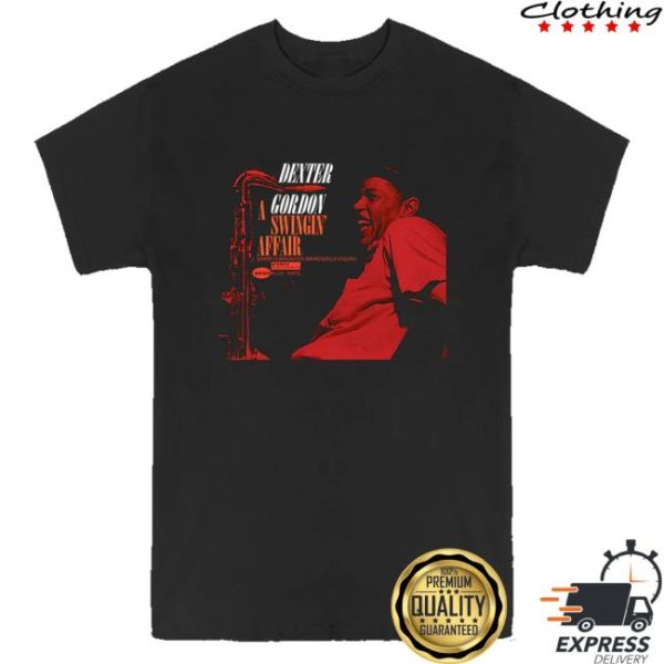 Blue Note Records Merch Store Shop Dexter Gordon A Swingin Affair T-Shirt